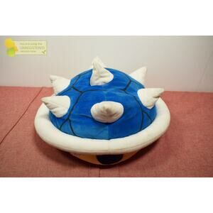 Club Mocchi Mocchi Super Mario Spiny Shell Mega 15" Plush (Dirt Marks/No Tags)